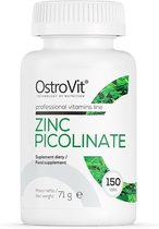 Mineralen - Zinc Picolinate - 150 Tablets - OstroVit