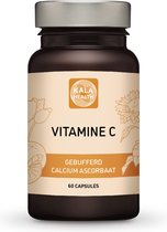 Calcium Ascorbaat 600mg - 60 Capsules - Gebufferde Vitamine C Supplement - goed opneembaar - Kala Health