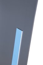 MLK - Deur plakspiegel groot - rechthoek - ca. 40x60 cm - Passpiegel - cadeautje - verjaardag - beauty - verzorging - decoratie - deurspiegel