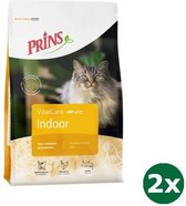 Prins cat vital care nourriture pour chat d'intérieur 2x 4 kg