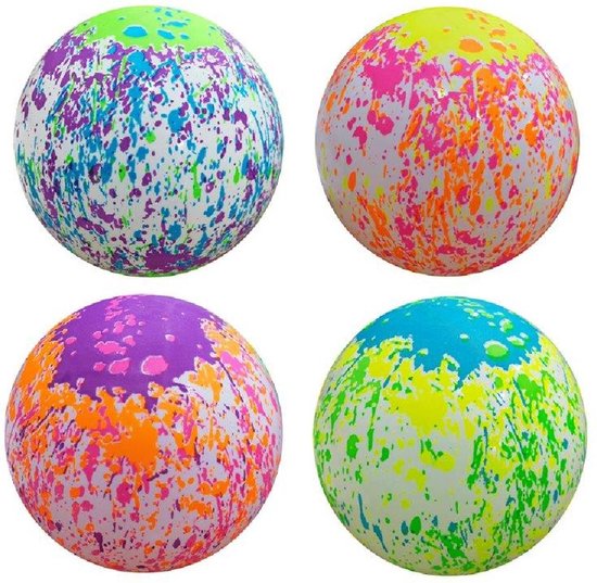 Foto: Regenboogbal splash paint 23cm