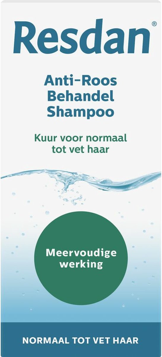 Resdan Anti-Roos Shampoo Normaal tot Vet Haar 125 ml