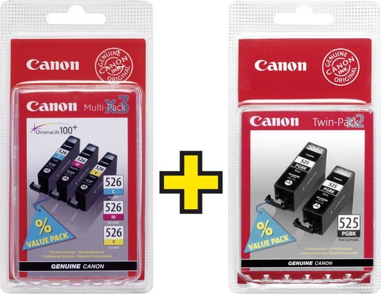Inktcartridge Canon PG-510 CL-511 ZW KL Papier | Kantoorartikel Inktcartridge Canon PG-510 CL-511 ZW KL Papier | Kantoorartikel