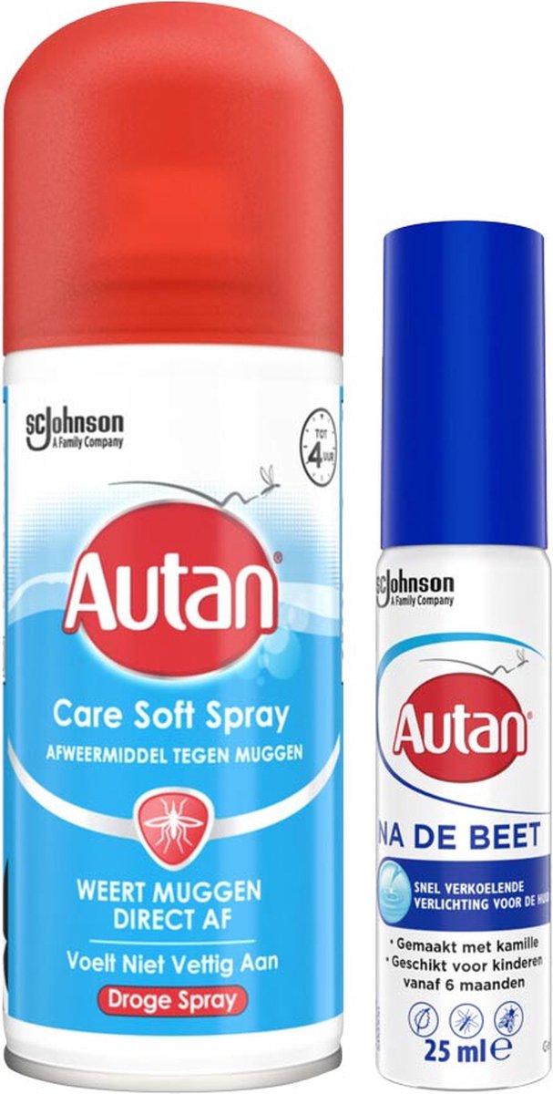 Goedkoopste Autan Insectenspray en Na De Beet Gel Pakket
