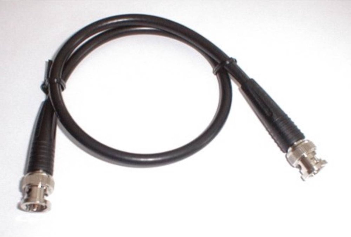 Wittenberg Antennen Poly-103356 BNC-meetsnoer 5 m Zwart