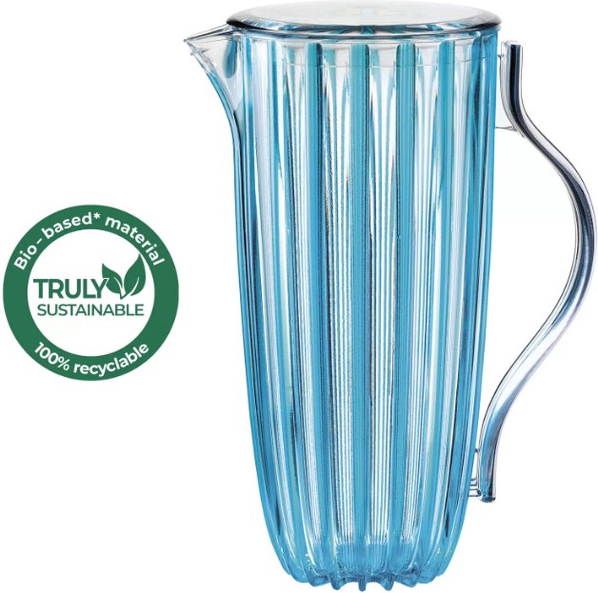 Guzzini - DOLCEVITA - Karaf met deksel - Bio Plastic - Blauw