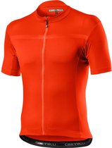 Castelli Fietsshirt korte mouwen Heren Oranje  - CLASSIFICA JERSEY BRILLIANT ORANGE -   L