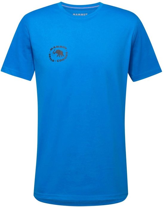 Mammut Seile Cordes Korte Mouwen T-shirt Blauw S Man