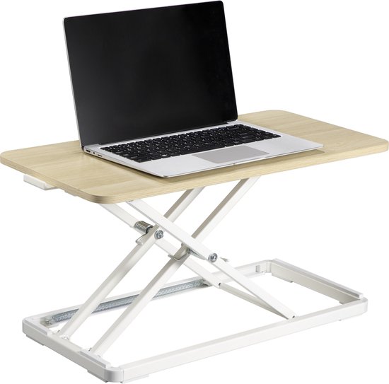 VonHaus Standing Desk Converter Hout - 32 Bamboe Zitstandaard Bureauverhoger voor Dual Monitor - In hoogte verstelbaar Staand Werkstation voor Thuiskantoor VonHaus Standing Desk Converter Hout - 32 Bamboe Zitstandaard Bureauverhoger voor Dual Monitor - In hoogte verstelbaar Staand Werkstation voor Thuiskantoor
