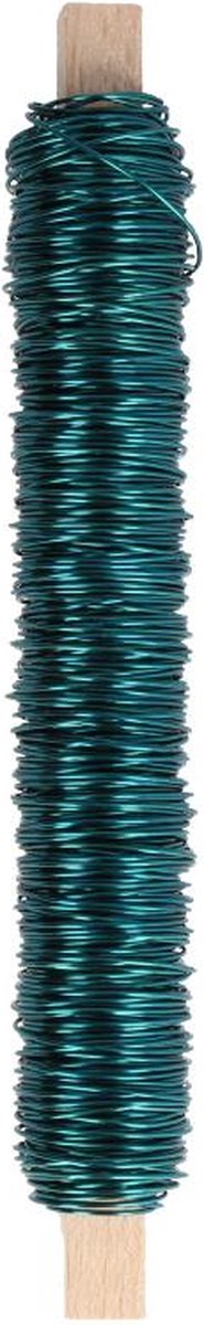 Wikkeldraad Petrol | 0,50mm x 50m | 100 g