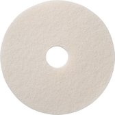 tapis de sol blanc 17 pouces 43cm. - profi pad - par pièce