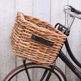 MigoStyling - Panier de rangement - Panier à vélo - Grossier - Rotin - Robuste - Naturel