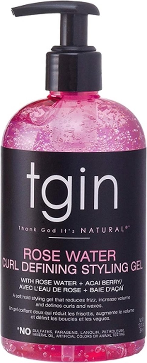 Tgin Rose Water Curl Defining Styling Gel (13oz/368g)
