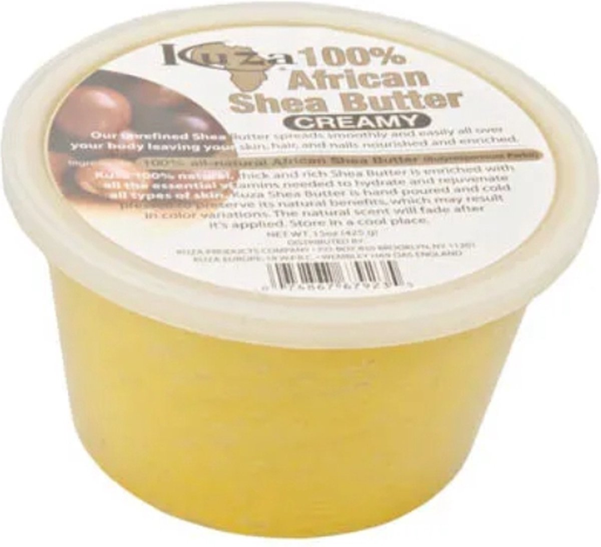 Kuza 100% African Shea Butter Creamy 425gr