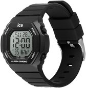 Ice Watch ICE digit ultra - Black 022094 Horloge - Siliconen - Zwart - Ø 39 mm