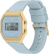 Ice Watch ICE digit retro - Tranquil blue 022058 Horloge - Siliconen - Blauw - Ø 33 mm
