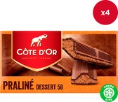 Côte d'Or - chocoladerepen - Praliné Dessert 58 - 200g x 4