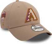 Arizona Diamondbacks Cap - World Series Team Side Patch - LIMITED EDITION - 9Forty - One size - Brown - New Era Caps - Pet Heren - Pet Dames - Petten