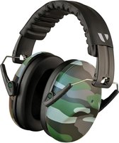 Protection auditive pour Adultes - Concentration de protection auditive - Tir sportif de Protecteurs auditifs - 26 dB - 12 ans et plus - Camouflage - V-Slick