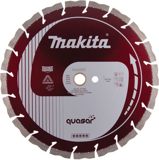Roue Diamant Makita 125 Mm – Multicolore, Parfaite Pour Couper Et Tronçonner