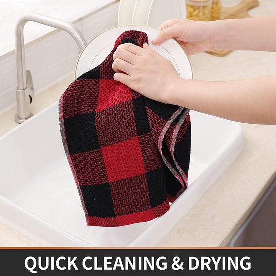 Utopia Towels - Lot De 12 Torchons De Cuisine - 38,1 X 63,5 Cm, Tissage Dobby