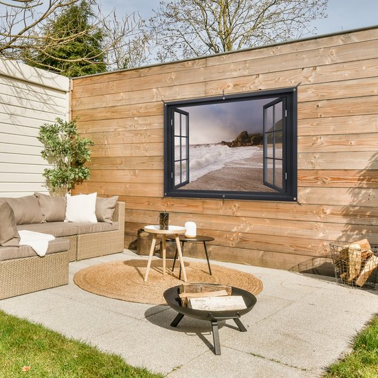 Affiche jardin See-through - Mer - Plage - 120x80 cm