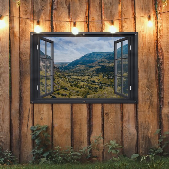 Affiche de jardin Transparent - Berg - Nature - 120x80 cm