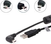 OneOne 1,4 m USB kabel. Haakse AV / datakabel. Oplaadkabel (raadpleeg handleiding). Goed camera snoer is geschikt voor Pentax Optio I-USB7, I-USB17, I-USB33, I-USB98, I-USB122, I-USB152 / Samsung Digimax / Leica / Maginon / Benq