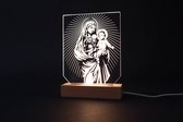 Casibus - Led lamp religie - Maria Jezus - 23cm
