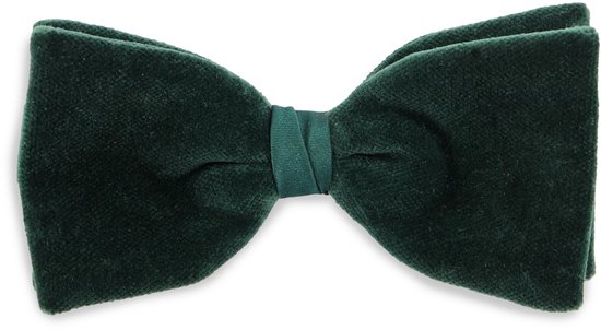 Sir Redman - nœud en velours vert