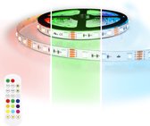 Led strip 1 meter - RGB - 60 Leds - Complete set - Multicolor