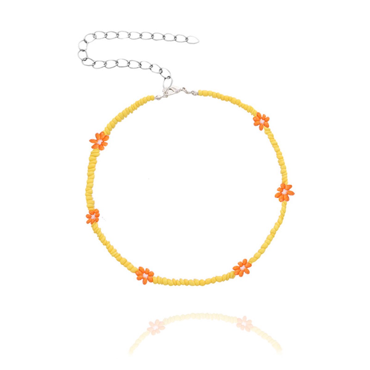 Kralenketting bloemetjes - Daisy - Kralen - Bloemen