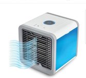 Livington Arctic Air – mobiele aircooler met waterverdampingsfilter – mini ventilator met 3 koelniveaus en 7 moodlights – luchtkoeler met tankvolume voor 8 uur