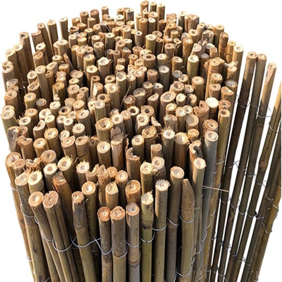 Videx Balkonscherm Bamboo HongKong 90x300cm - Eenvoudige montage en onderhoudsvrij