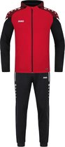 Jako Performance Survêtement Polyester Avec Capuche Hommes - Rouge / Zwart | Taille : XL