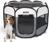 Puppy Playpen Foldable for Dogs, Oxford Waterproof Playpen for Dogs Rabbits Guinea Pigs Cats for Indoor or Outdoor Use, 92 x 92 x 58 cm