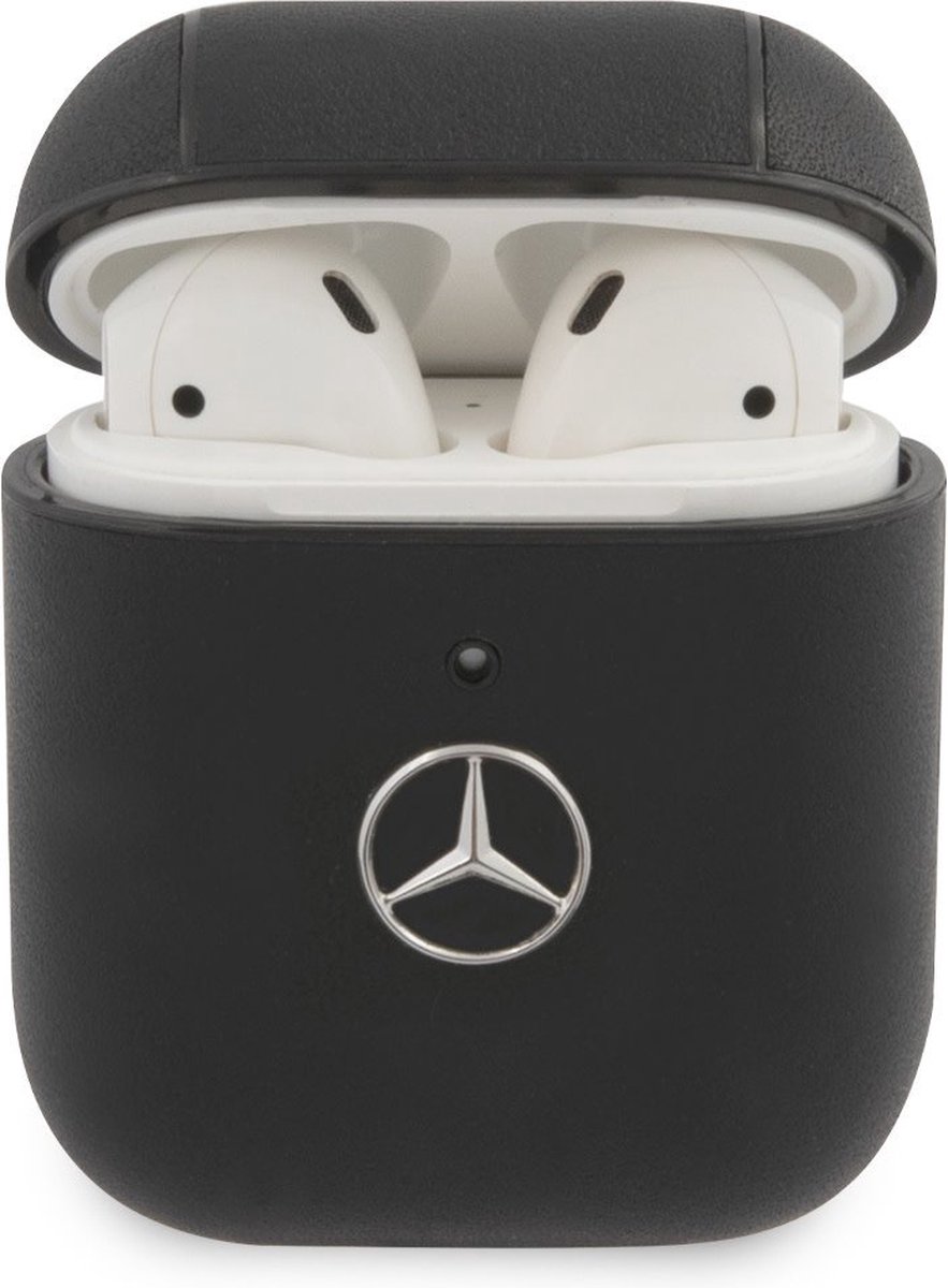 Mercedes-Benz Airpods - Airpods 2 Case - Zwart - Metal Logo