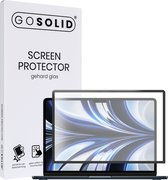 GO SOLID! ® Screenprotector geschikt voor MacBook Air M2 13,6-inch gehard glas