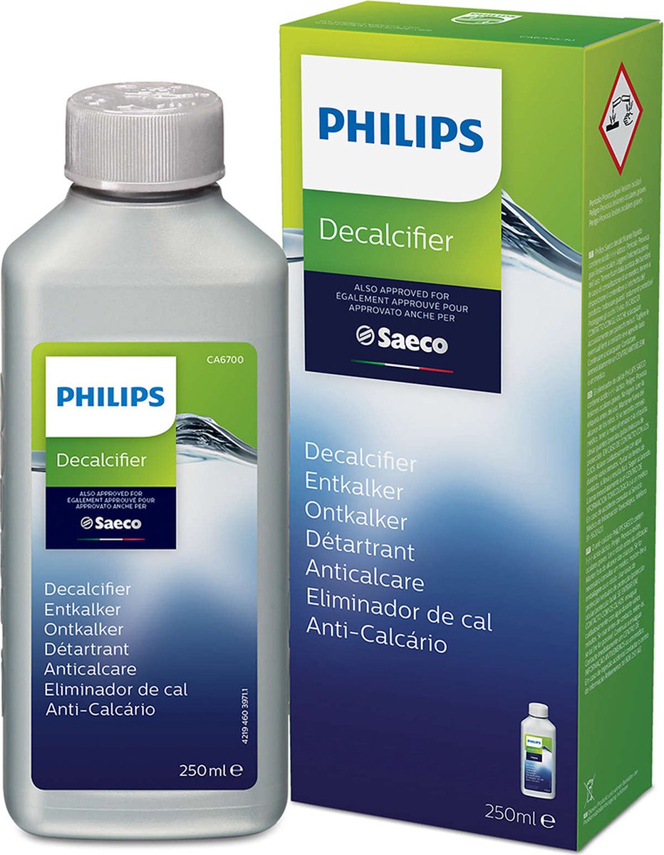 Saeco Vloeibaar Ontkalker Decalcifier CA6700 (250mL)