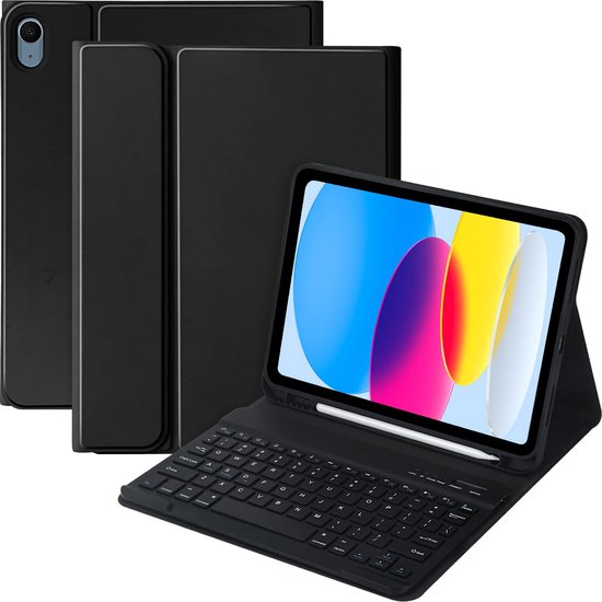 COO Étui pour iPad avec clavier pour iPad 10e génération 10,9 2022, étui  pour clavier