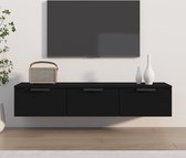 vidaXL-Wandkast-102x30x20-cm-bewerkt-hout-zwart