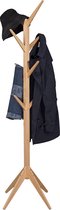 Staande kapstok Abha - 8 haken - Kapstok staand - Premium hout - 180cm - Bruin