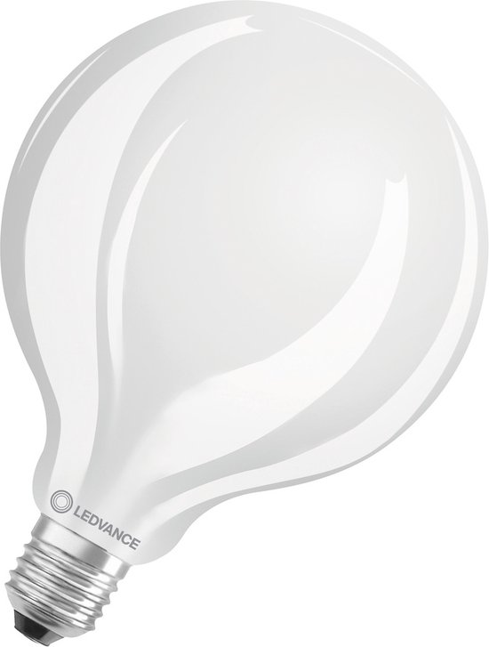 Ledvance Classic LED E27 Globe Filament Mat 7.5W 1055lm - 827 Zeer Warm Wit | Dimbaar - Vervangt 75W
