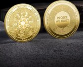 ADA - Cardano Coin I Physique Cardano Coin I Cryptotoken I Crypto-monnaie I Or