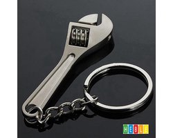 *** Klus Sleutelhanger Beste Vader/Opa - Vaderdag - Kleine Moertjes Aandraaien? Geen Probleem Met de Mini Bahco Sleutelhanger - van Heble® ***