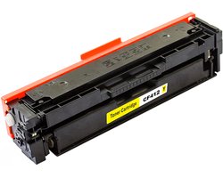 Gele Toner Geschikt voor HP 410A / CF410A / 410 | Geschikt voor HP Color LaserJet Pro M452DN - M452NW - M470 - MFP M377DW - M477FDN - M477FDW - M477FNW - Toners - cartridges - cartridge