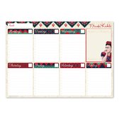 Frida Kahlo Weekly Planner Notepad A4