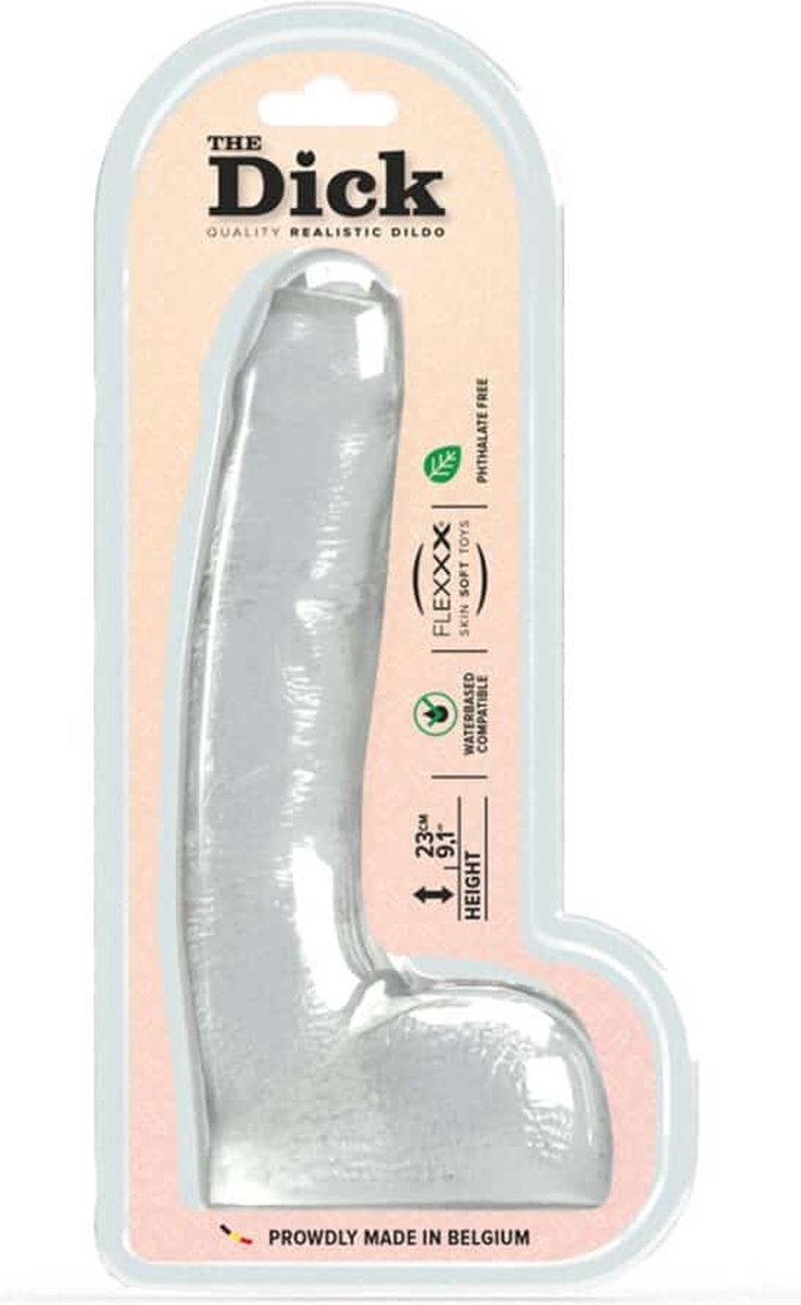Goedkoopste The Dick Romeo - Dildo clear