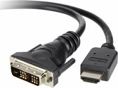 Belkin HDMI - DVI-D M / M 1,8 m 1,8 m HDMI Type A (standard) Noir