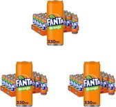 Bol.com Fanta Orange - sleekcan - Triple Pack - 3x 24x33 cl - NL aanbieding